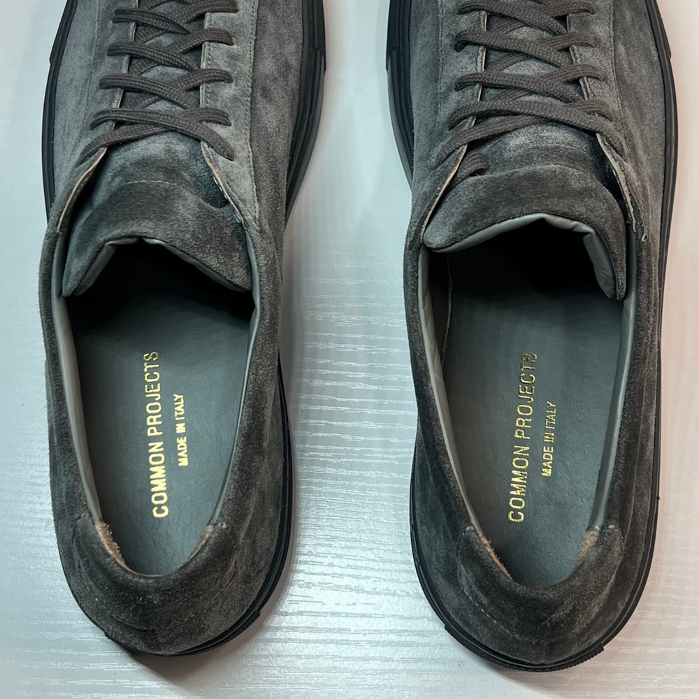 NWOT COMMON PROJECTS original Achilles low gray suede 45 EU / 12 US - Picture 6 of 12
